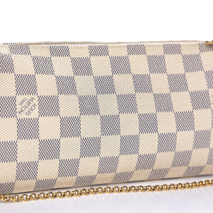 Louis Vuitton Damier Azur Eva Clutch 9 of 9