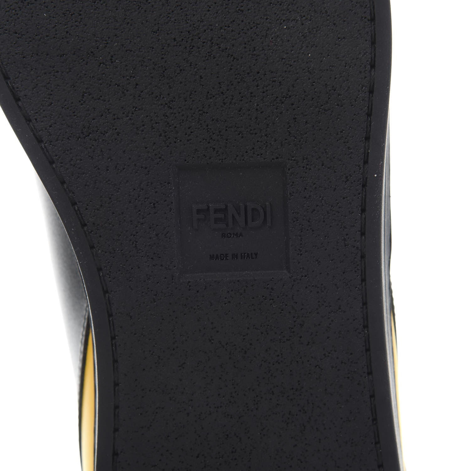 Fendi Vitello Elite Monster Eyes Sneakers 7 Black 8 of 10