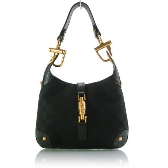 Gucci GG Monogram Jackie O Black 1 of 11