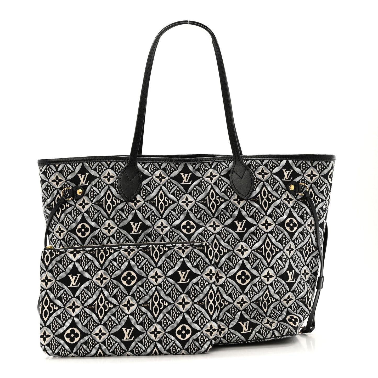 Jacquard Since 1854 Neverfull MM Grey
