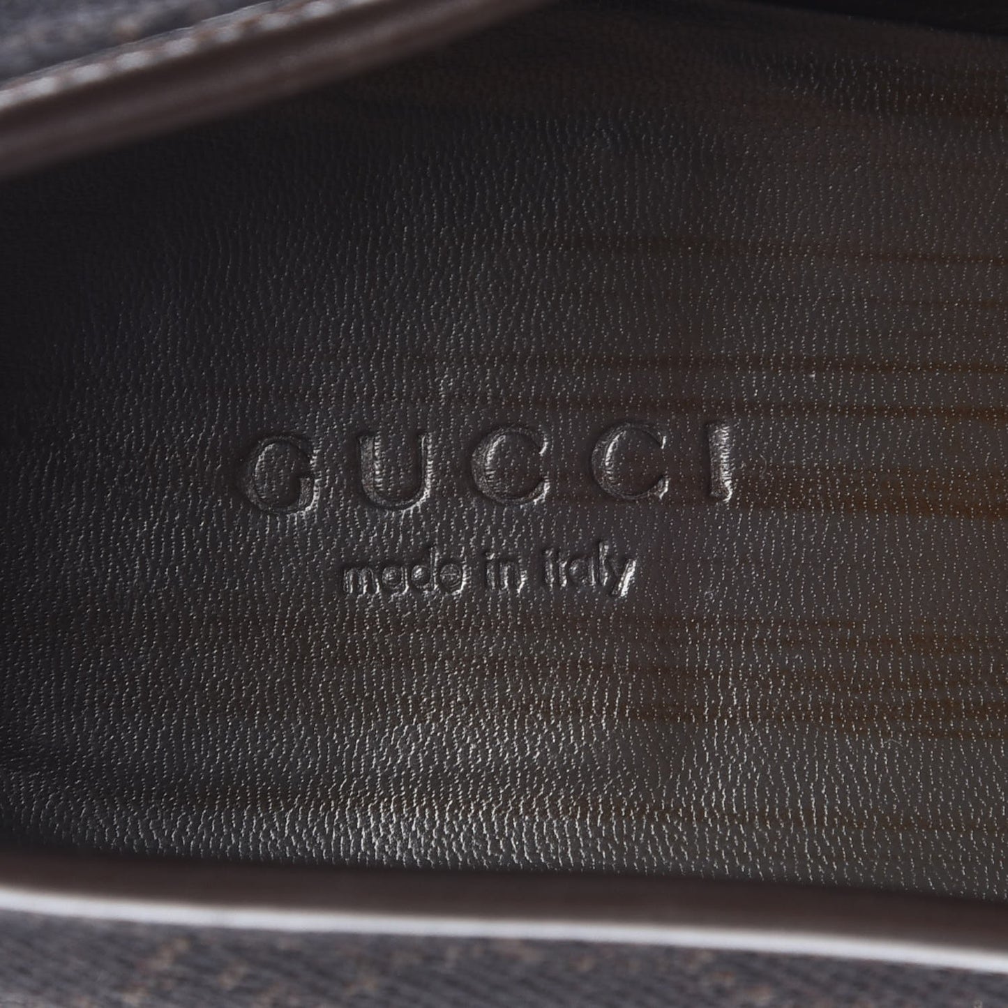 Denim Monogram Loafers 8 Dark Brown
