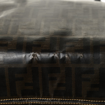 Fendi Zucca Spalmati Matrioska Small Roll Tote Tobacco Black 16 of 16