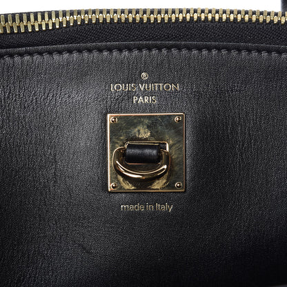 Louis Vuitton Calfskin City Steamer MM Black 7 of 10