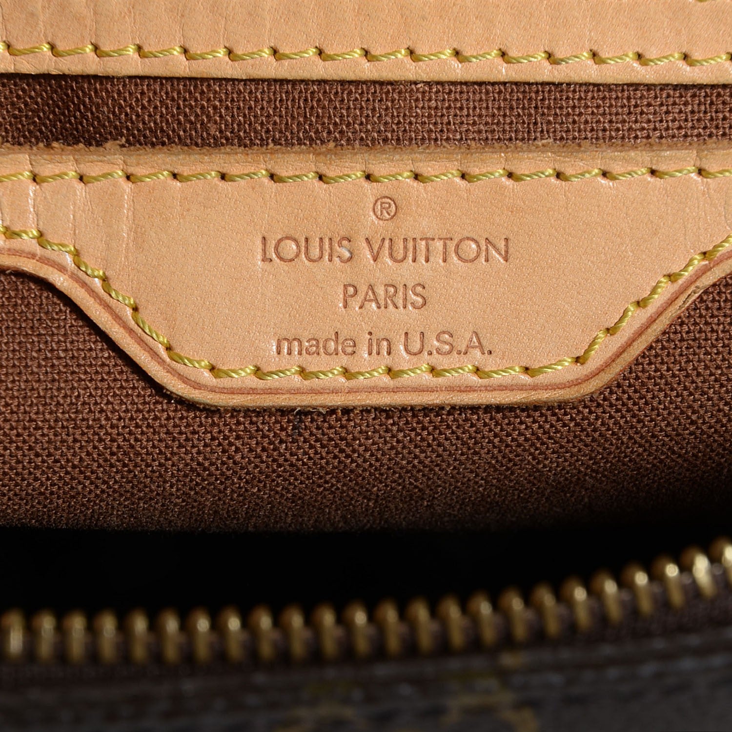 Louis Vuitton Monogram Cabas Piano 6 of 7