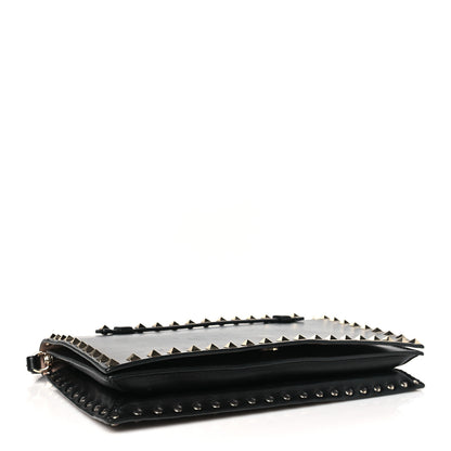 Valentino Garavani Nappa Rockstud Wristlet Clutch Black 4 of 13