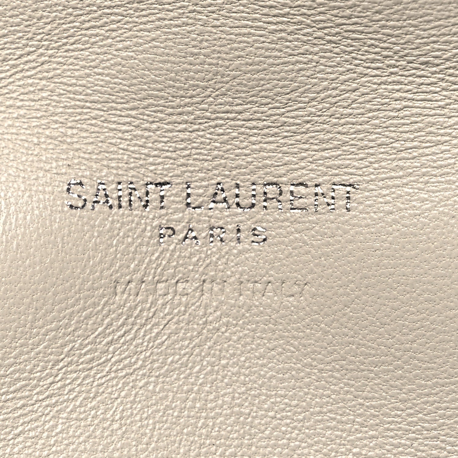 Saint Laurent Lambskin Monogram Loulou Puffer Pouch Clutch Crema Soft 7 of 12