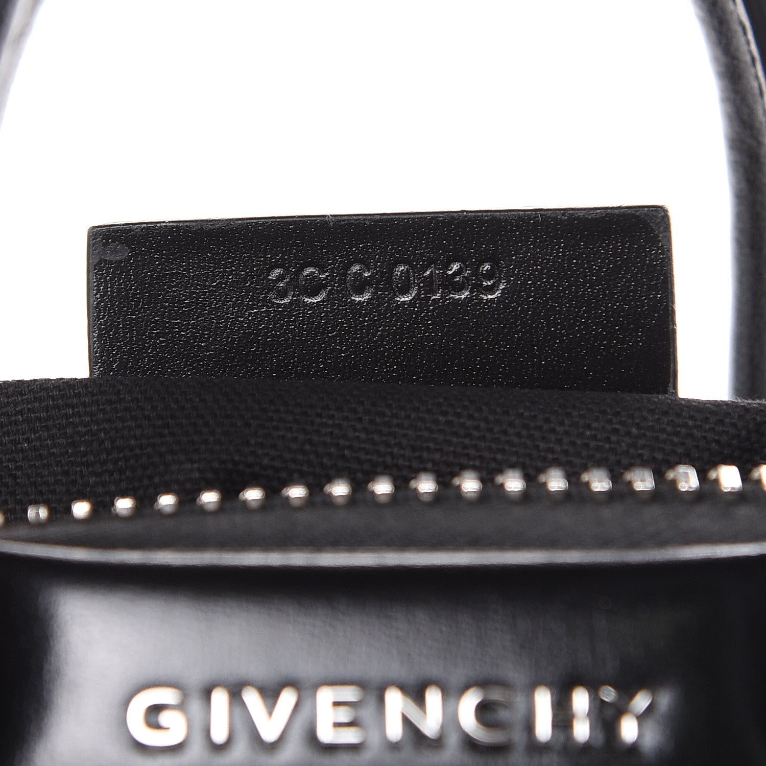 Givenchy Shiny Lord Calfskin Mini Antigona Black 7 of 10
