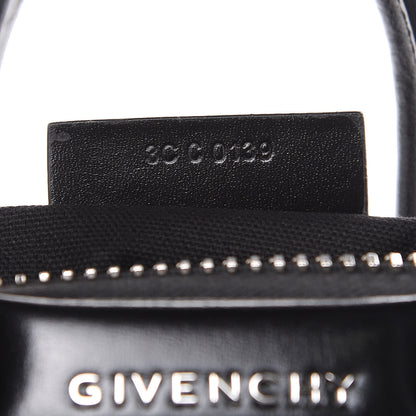 Givenchy Shiny Lord Calfskin Mini Antigona Black 7 of 10