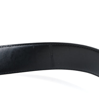 Louis Vuitton Monogram Eclipse Taigarama 40mm LV Initiales Reversible Belt 95 38 Black 6 of 7