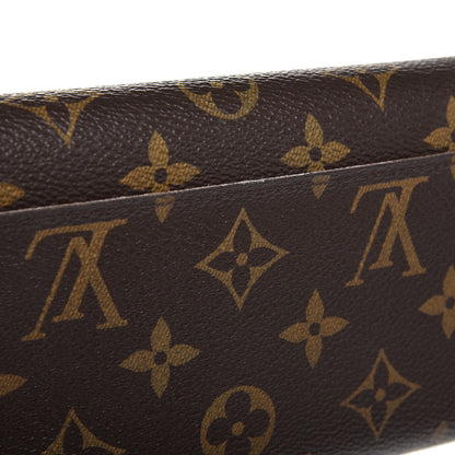 Louis Vuitton Monogram 2015 Christmas Animation Sarah Wallet Hibiscus 7 of 9