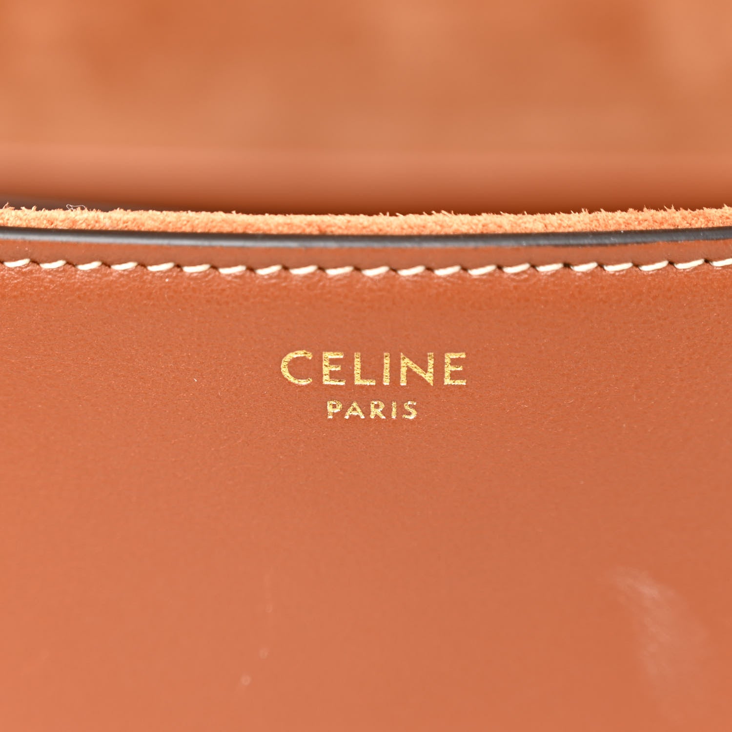 Celine Calfskin Large Soft 16 Bag Tan 6 of 10