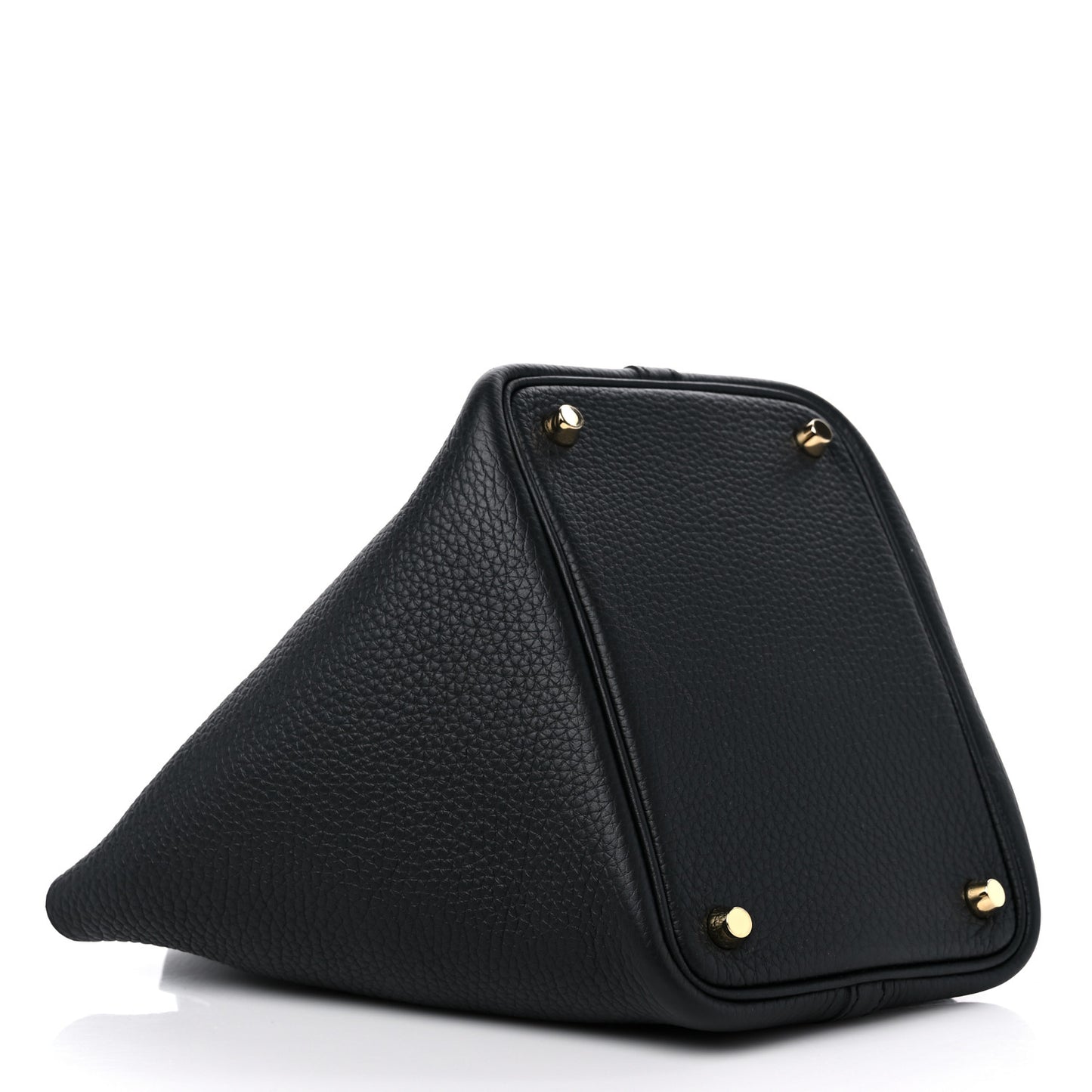 Taurillon Clemence Picotin Lock 18 PM Black