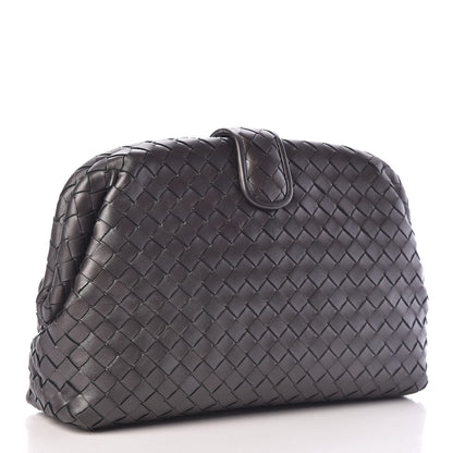 Bottega Veneta Nappa Intrecciato The Lauren 1980 Clutch Ebano 3 of 11