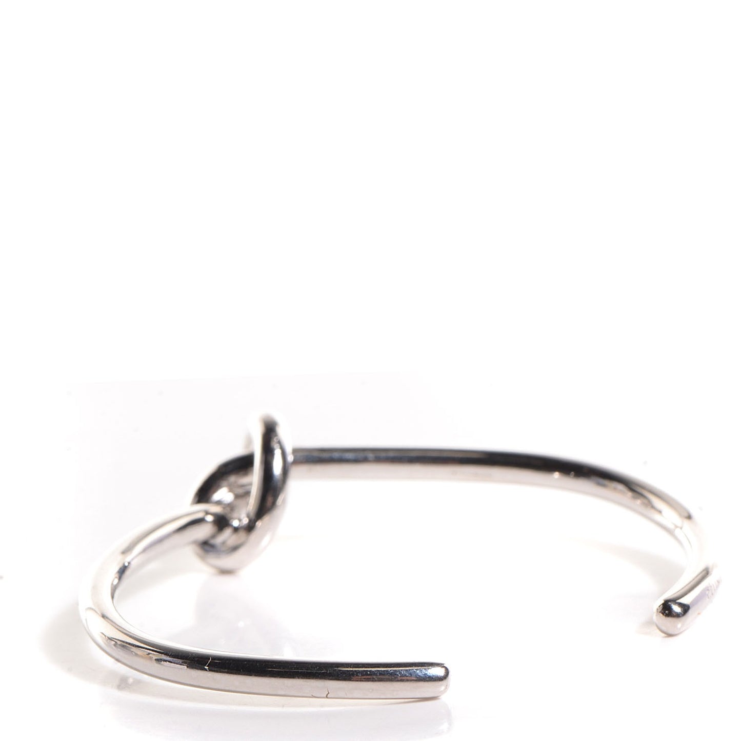Extra Thin Knot Medium Bracelet Silver
