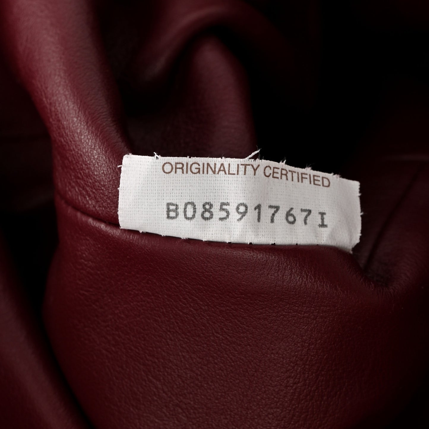 Smooth Butter Calf The Pouch Oversized Clutch Bordeaux