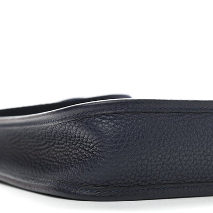 Hermes Taurillon Clemence Evelyne TPM Bleu Nuit 9 of 11