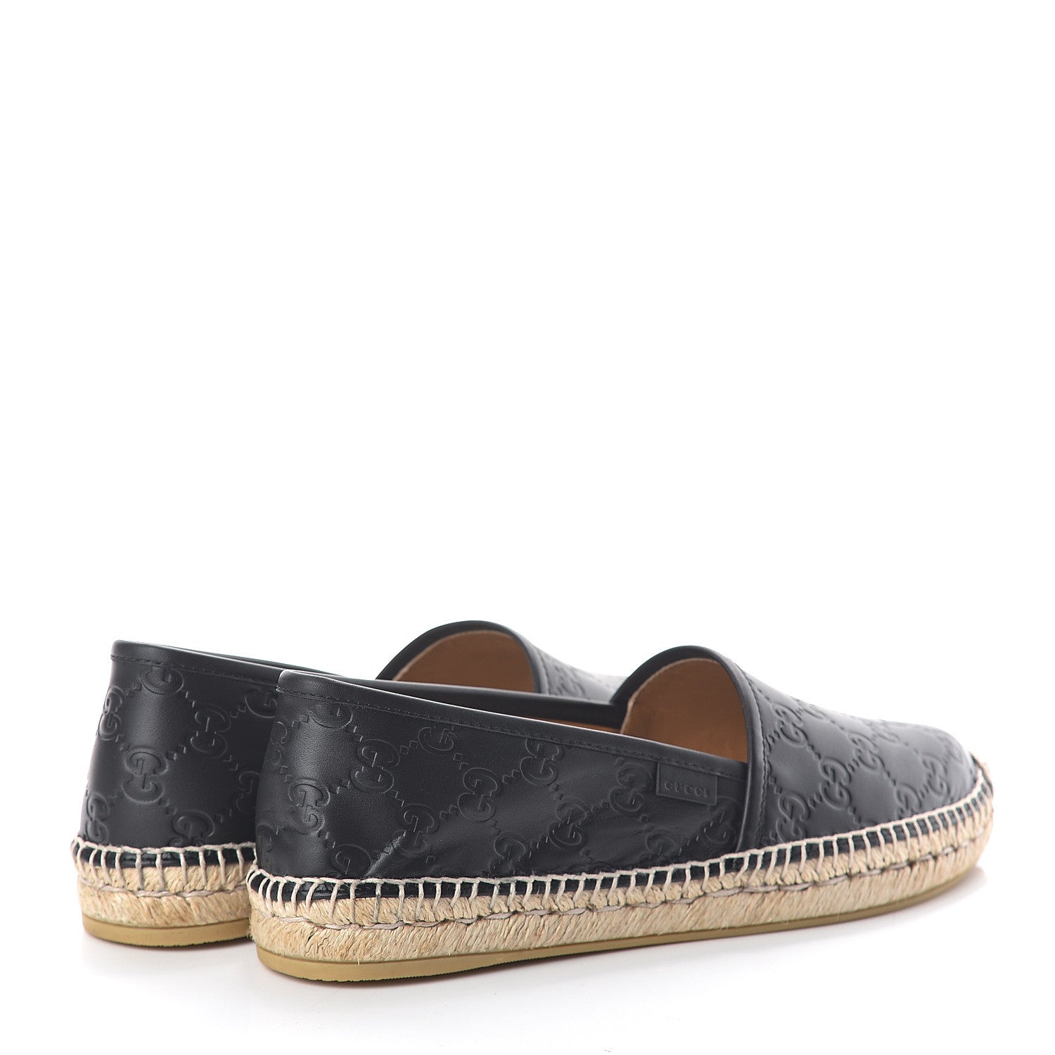 Gucci Guccissima Signature Espadrilles 41.5 Black 4 of 7