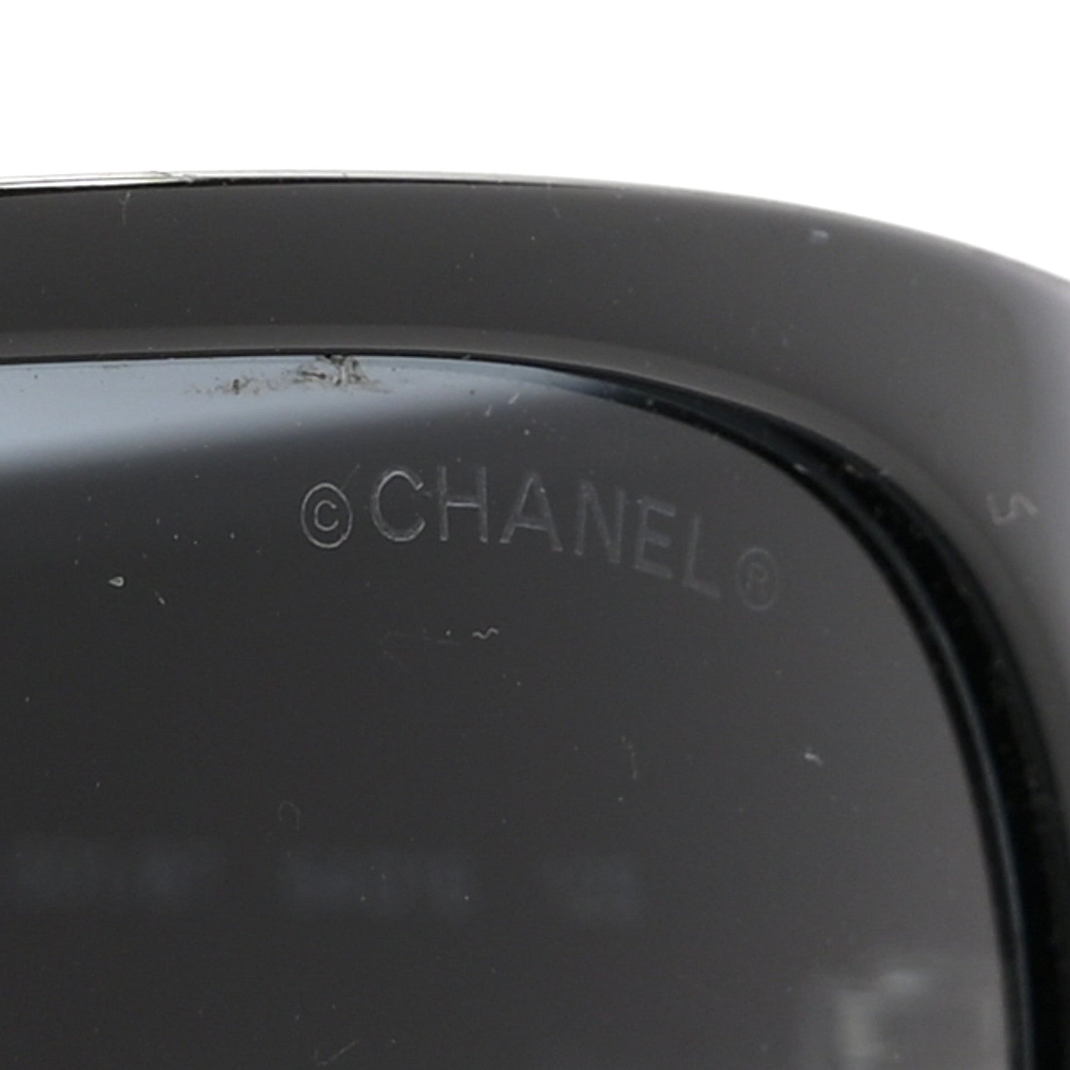 Chanel Acetate Crystal CC Sunglasses 5080-B Black 7 of 9