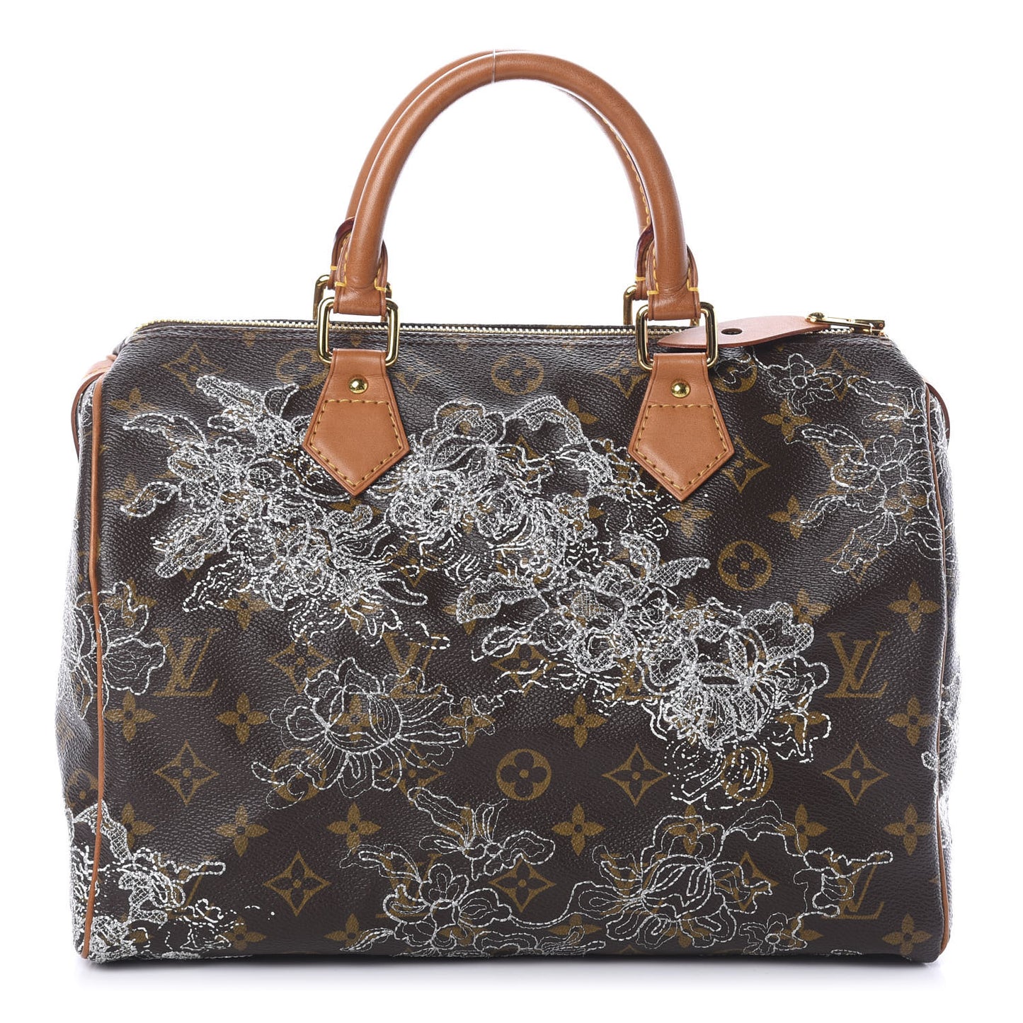 Monogram Dentelle Speedy 30 Silver