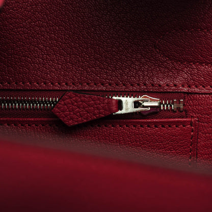 Hermes Togo Birkin 30 Rouge Grenat 6 of 24