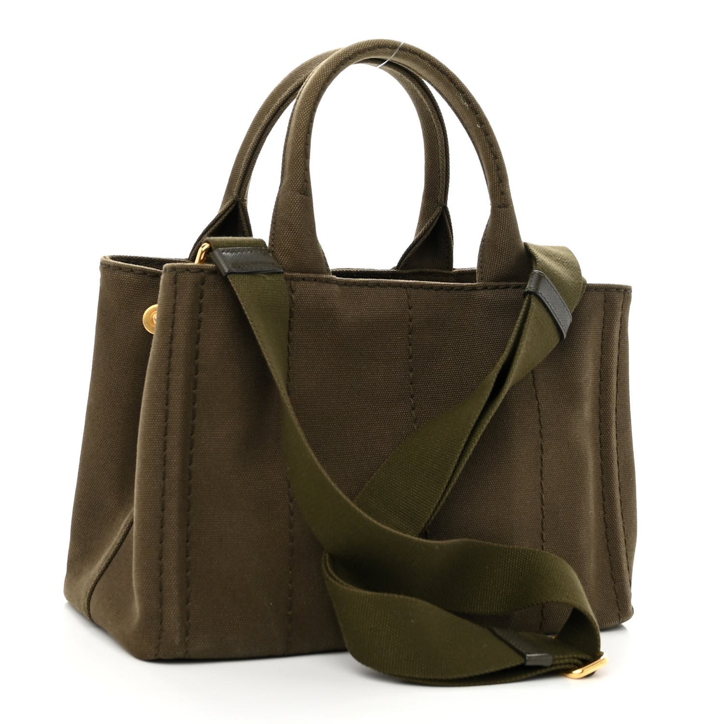 Canapa Small Logo Tote Khaki