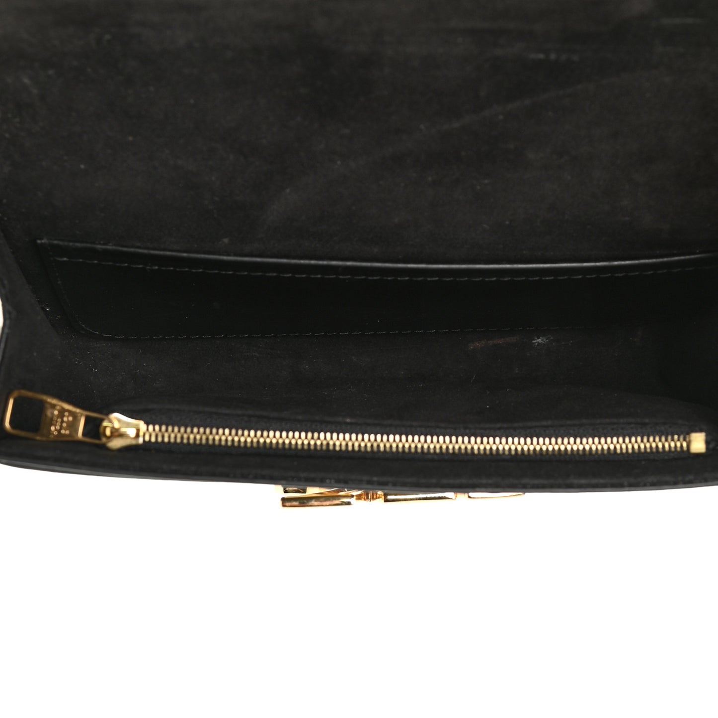 Calfskin Chain Louise MM Black
