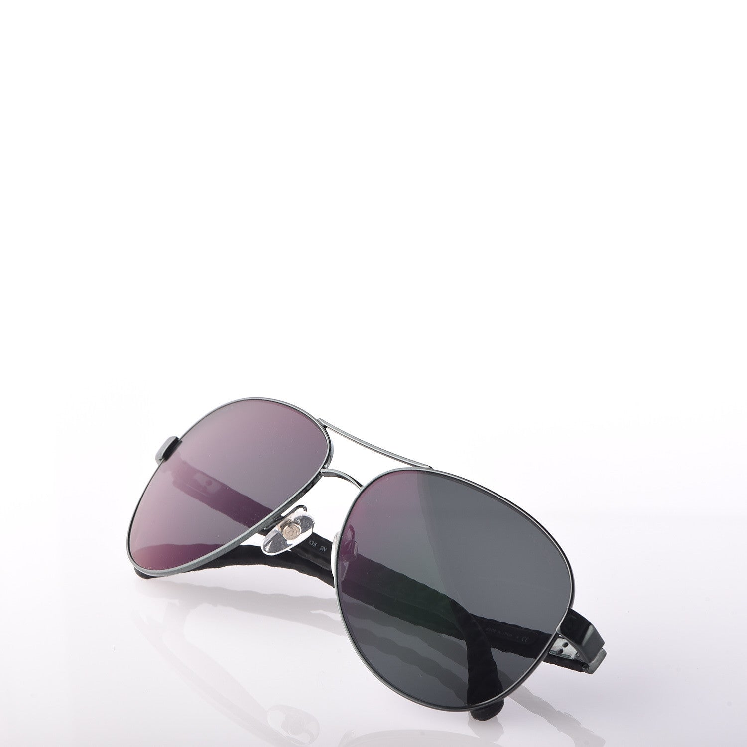 Chanel Pilot Summer Aviator Sunglasses 4204-Q Black 7 of 8