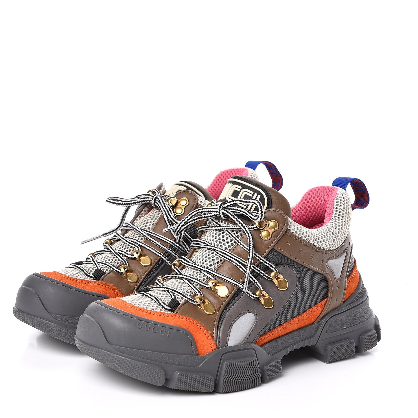 X SEGA Mesh Canvas Calfskin Womens Flashtrek Sneakers White Box Pink Ardesia Loess