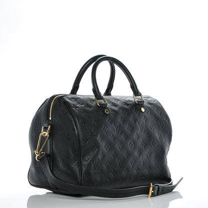 Louis Vuitton Empreinte Speedy Bandouliere 30 Black 3 of 6