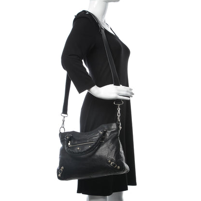 Balenciaga Agneau Giant 12 Silver Hardware Town Black 2 of 13