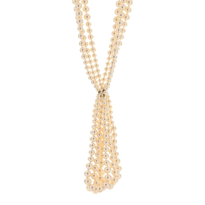 Chanel Graduated Pearl CC Long Necklace 1 of 3