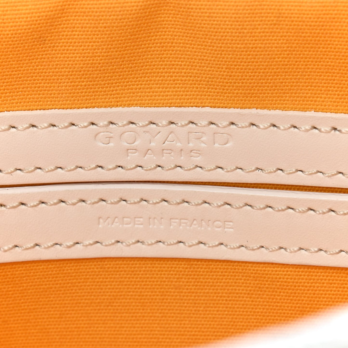 Goyardine Sac Cap Vert White