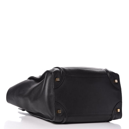 Celine Smooth Calfskin Mini Luggage Black 4 of 29