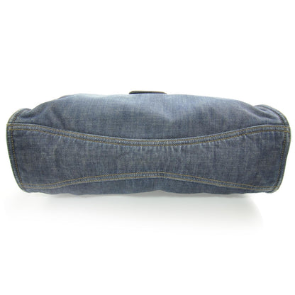 Miu Miu Denim and Leather Satchel 4 of 9