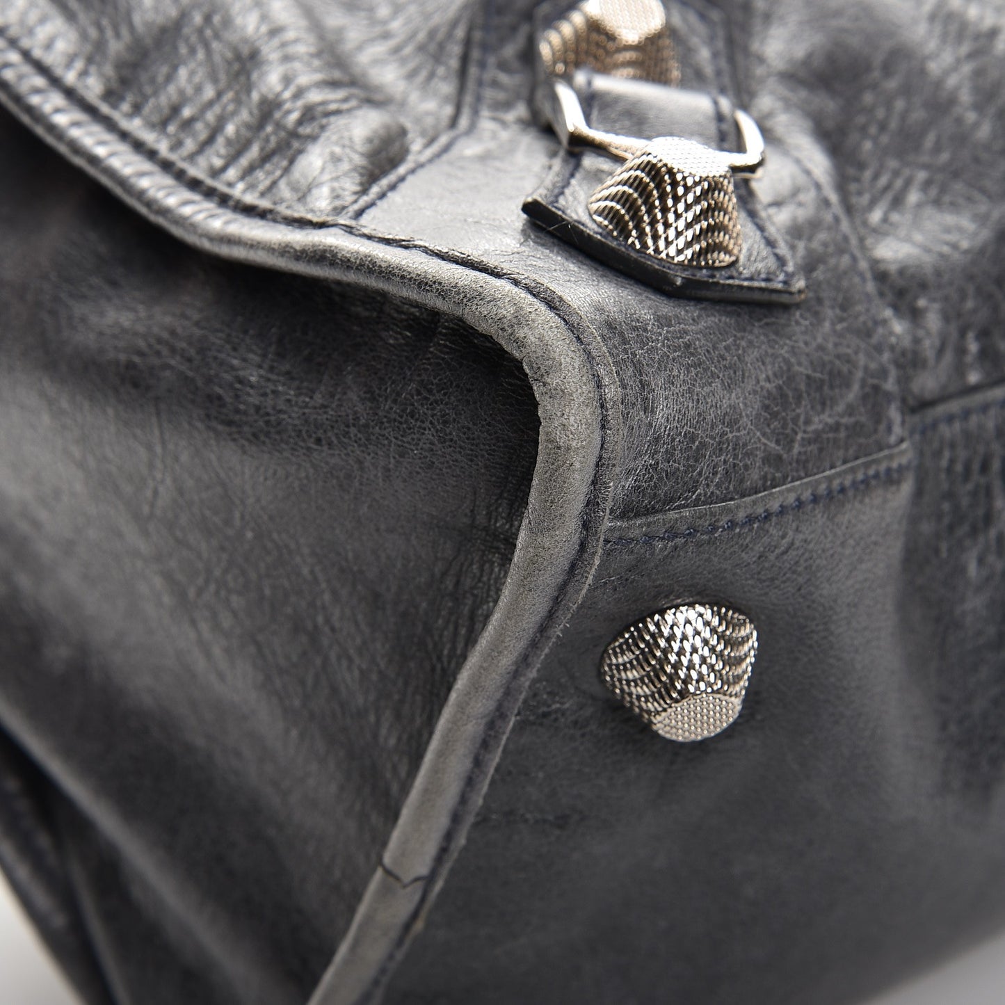 Agneau Giant 21 Silver Hardware Work Dark Night