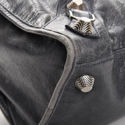 Balenciaga Agneau Giant 21 Silver Hardware Work Dark Night 10 of 15