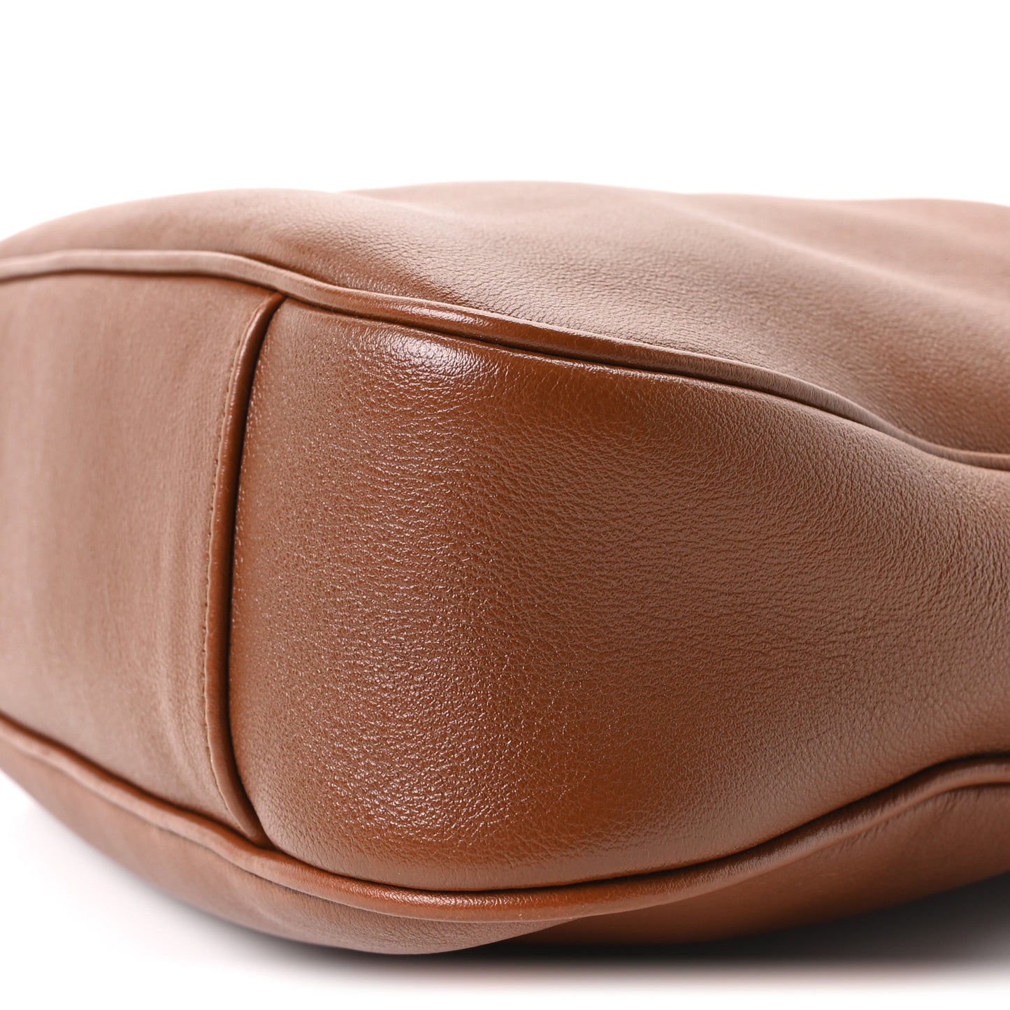 Softy Wonka Textured Dollar Calfskin Medium Diana Shoulder Bag Cuir