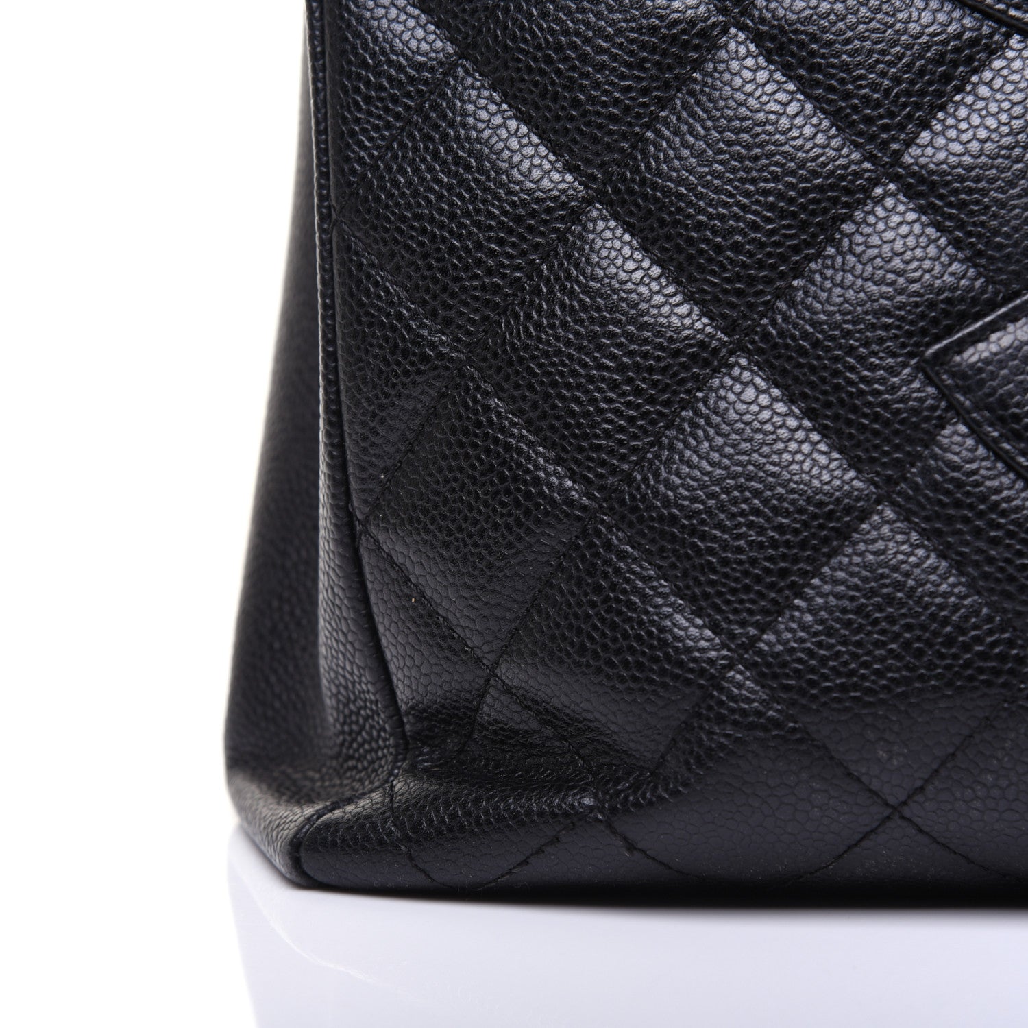 Chanel Caviar Quilted Grand Shopping Tote GST Black 12 of 18