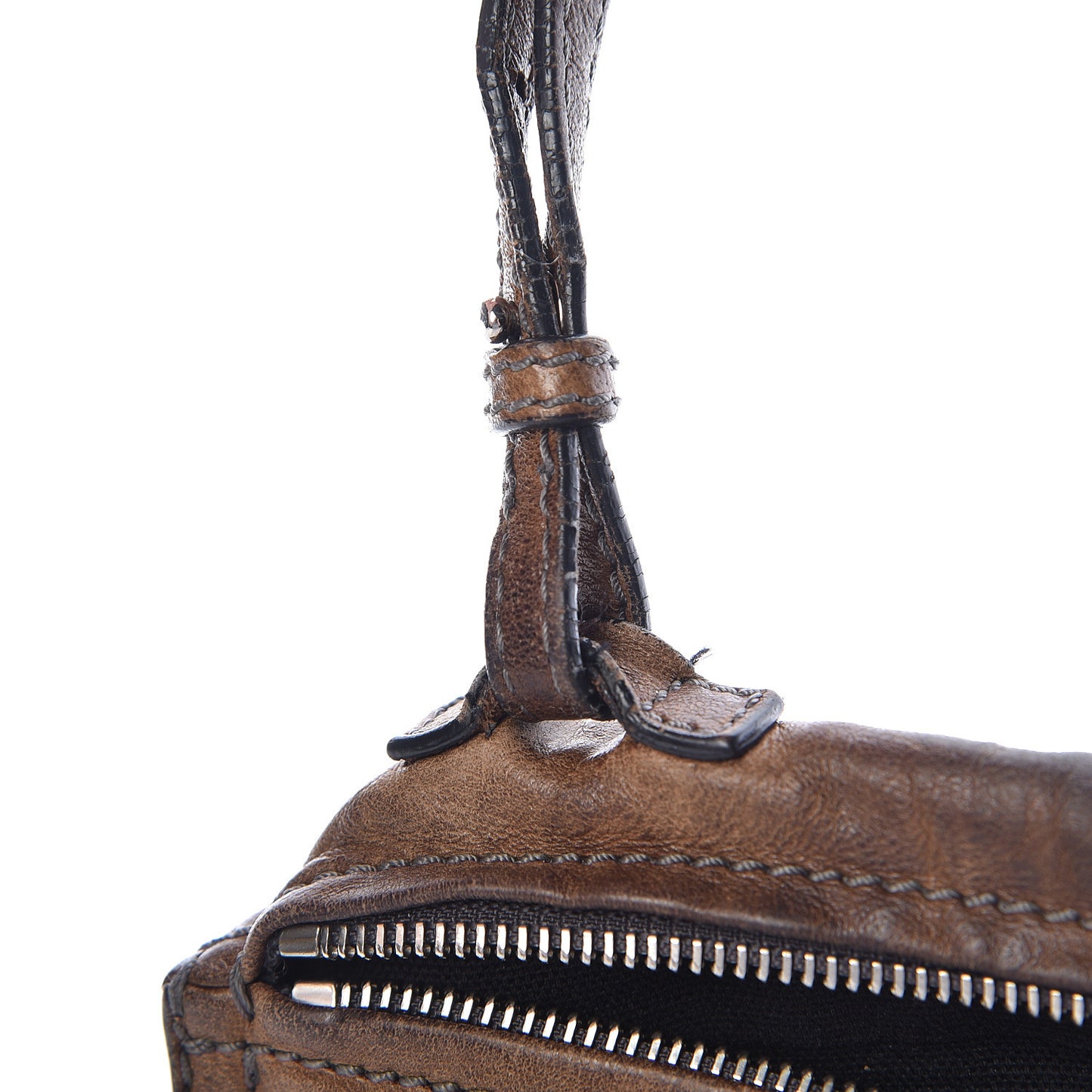 Tumbled Sheepskin Mini Pandora Charcoal