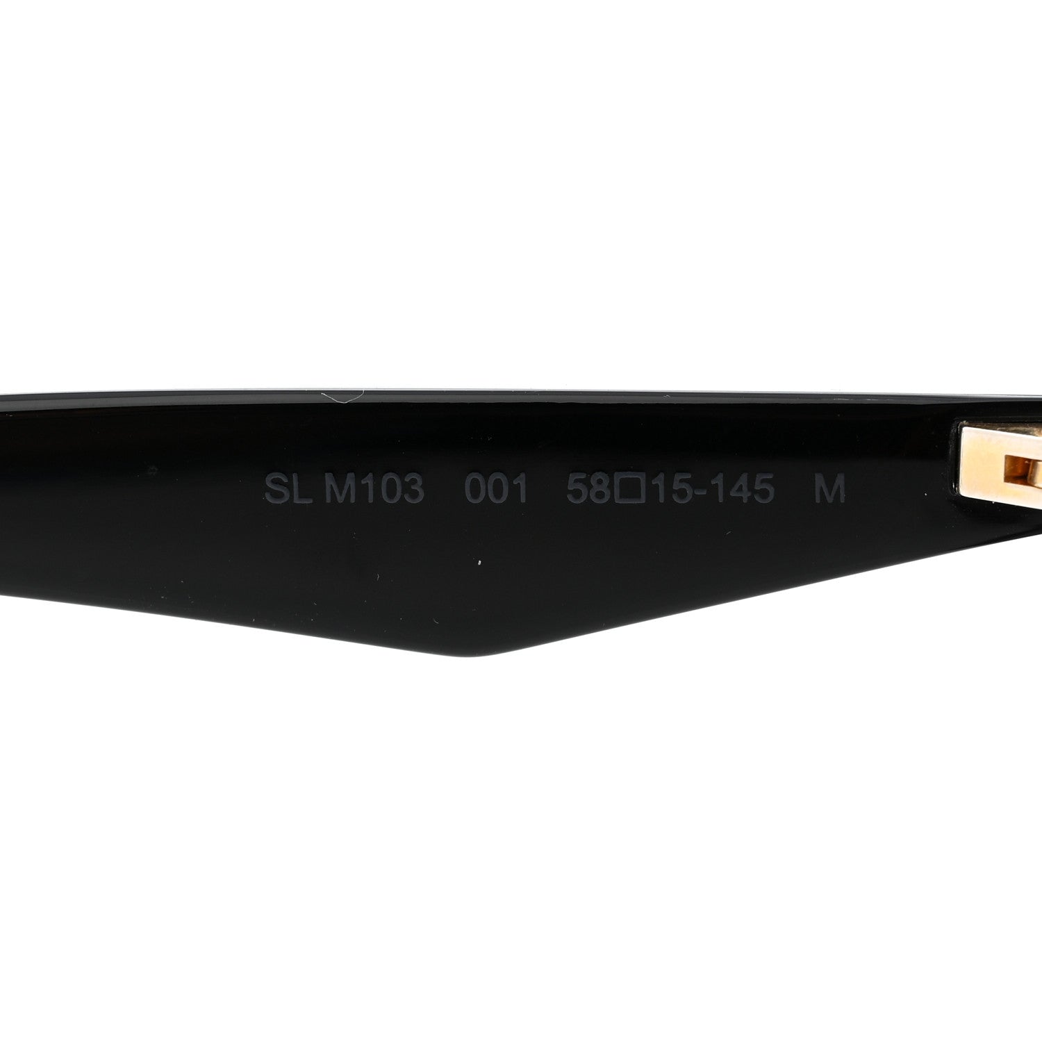 Saint Laurent New Wave SLM103 Kate Cat Eye Sunglasses Black 5 of 7