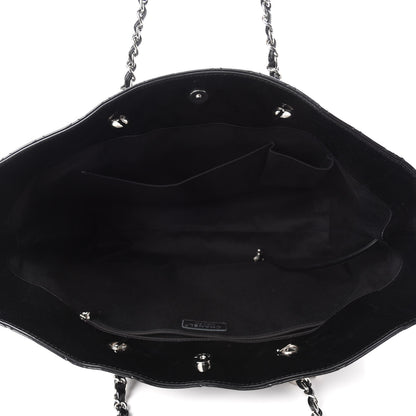 Chanel Vinyl Quilted Large In The Business Tote Black 5 of 10