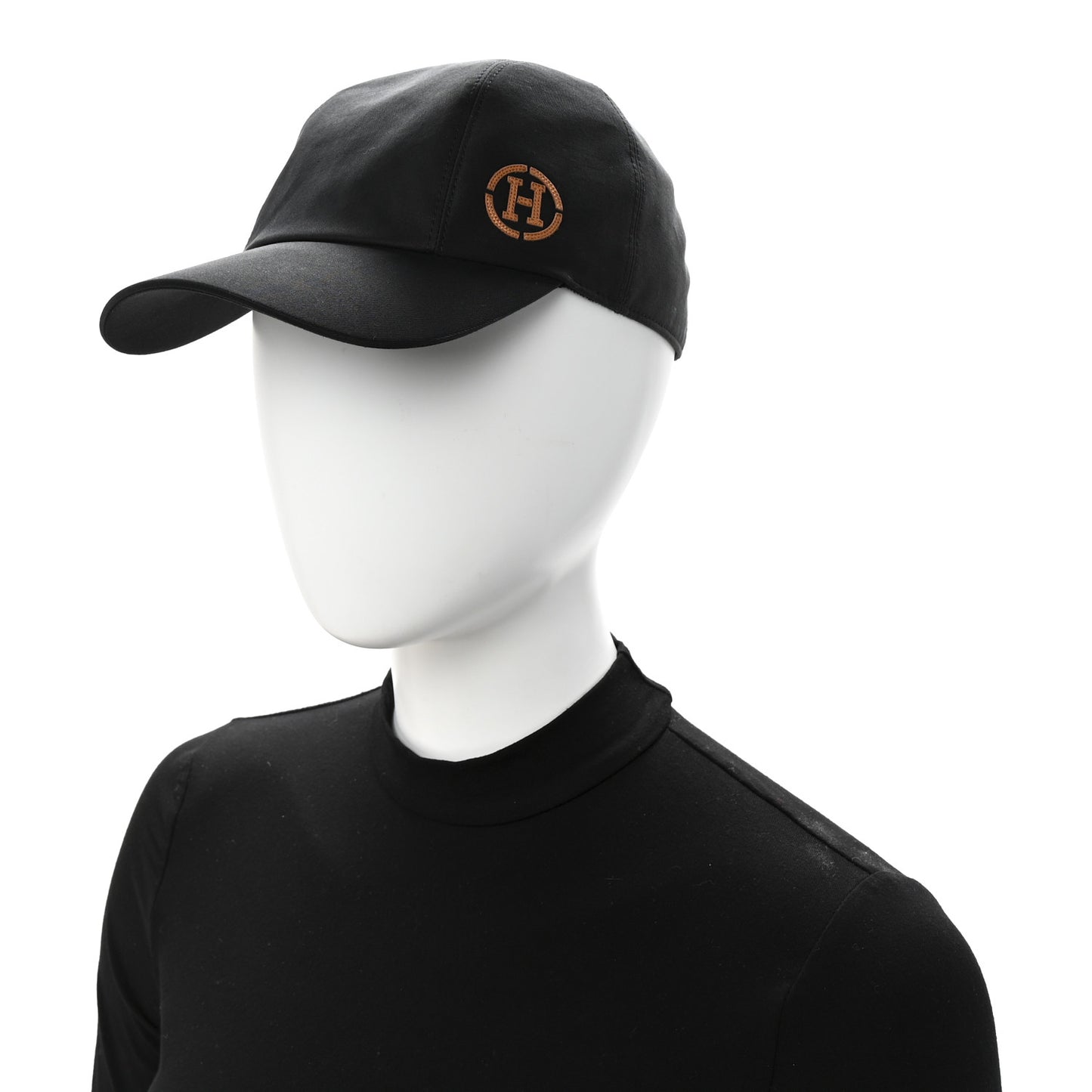 Cotton Miles H Circle Hat 56 Black