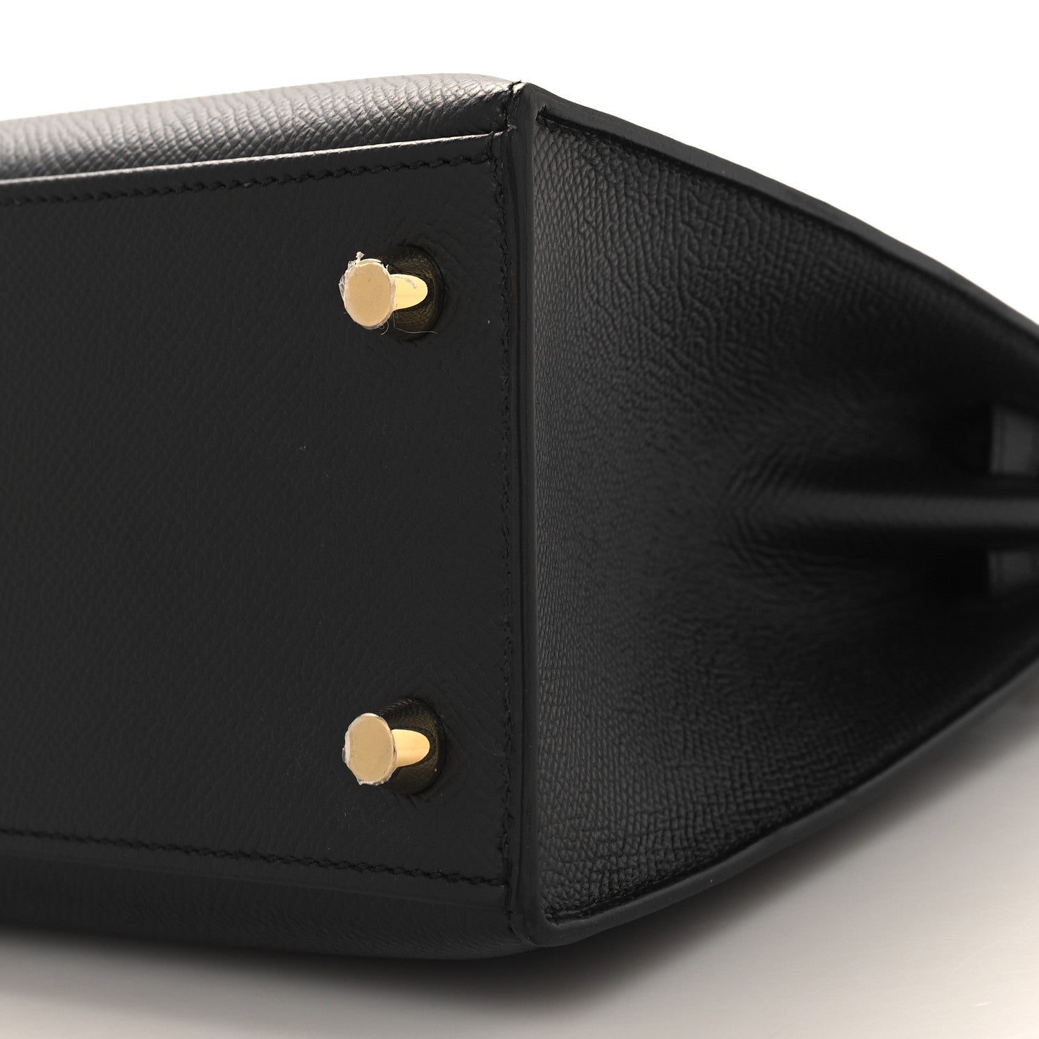 Hermes Epsom Kelly Sellier 25 Black 10 of 11