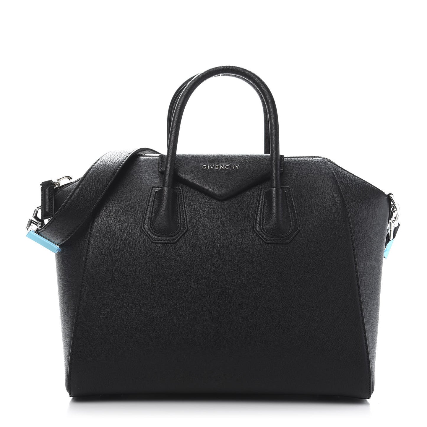 Sugar Goatskin Medium Antigona Black