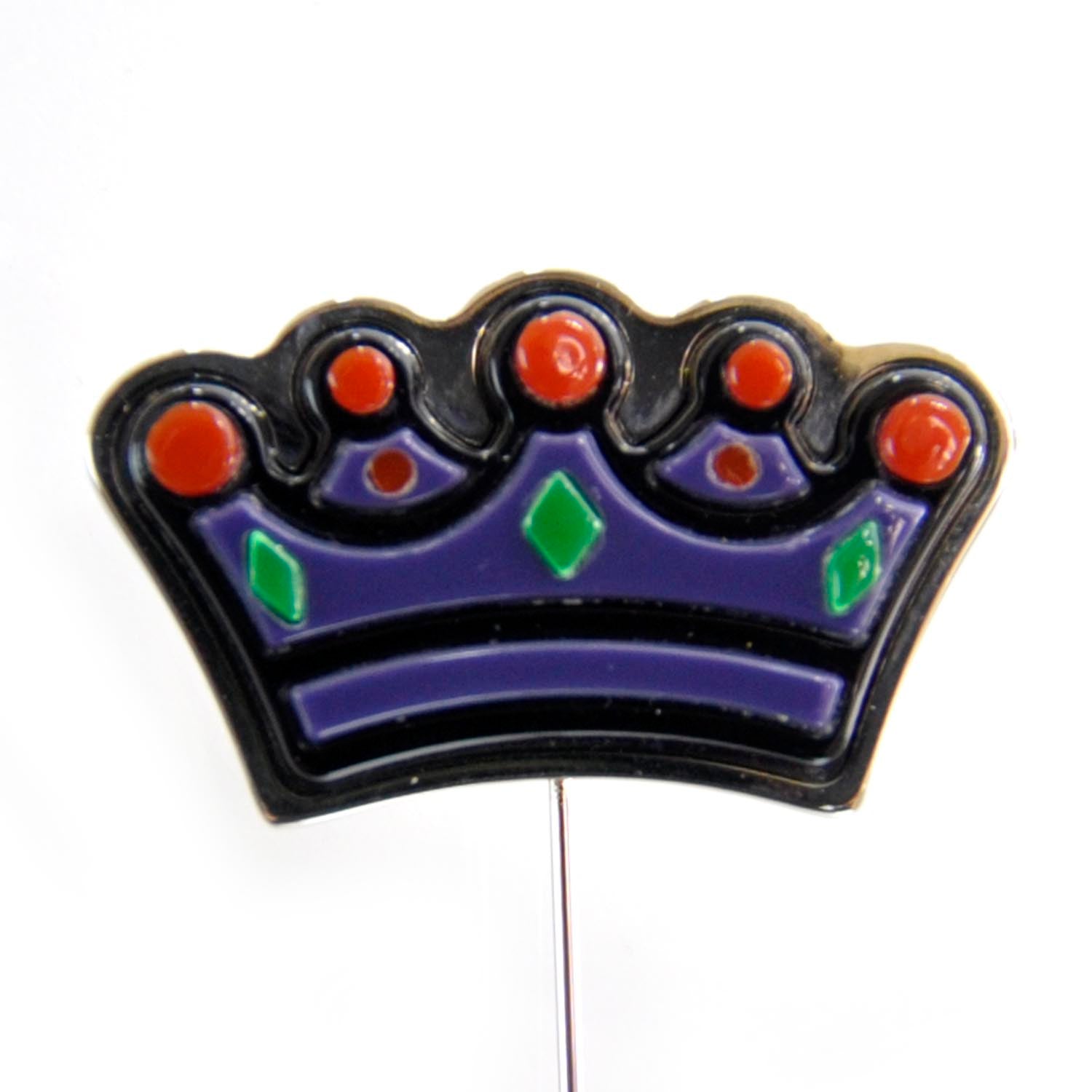 Prada Plexiglass Crown Pin Unisex 2 of 4