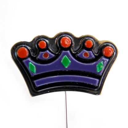Prada Plexiglass Crown Pin Unisex 2 of 4