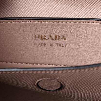 Prada Saffiano Cuir Medium Double Bag Cipria 5 of 12