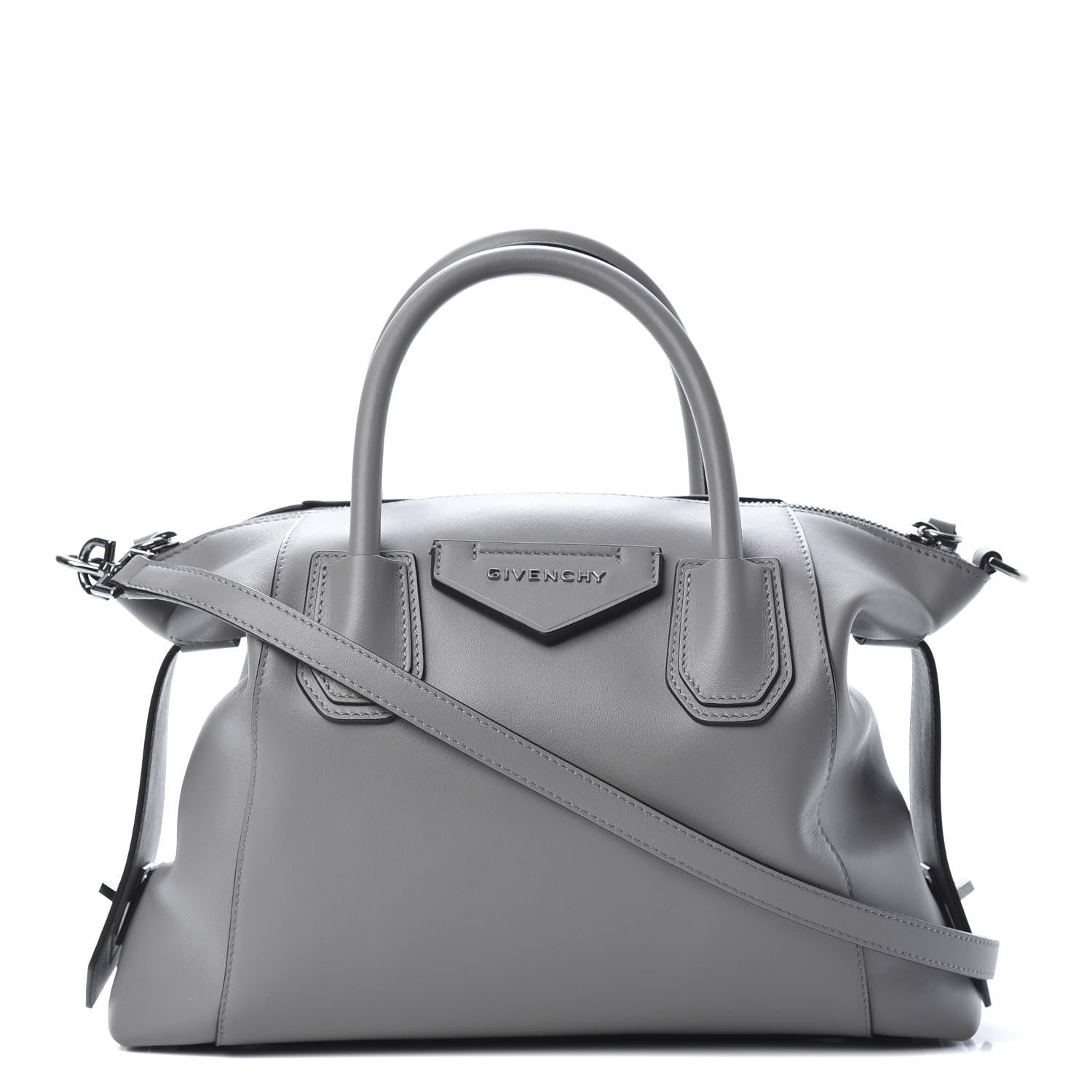Givenchy Calfskin Small Soft Antigona Pearl Grey 1 of 10