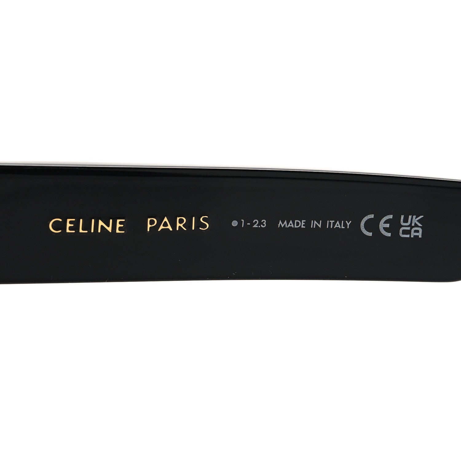 Celine Acetate Triomphe 01 Sunglasses CL 40238U Black 5 of 7