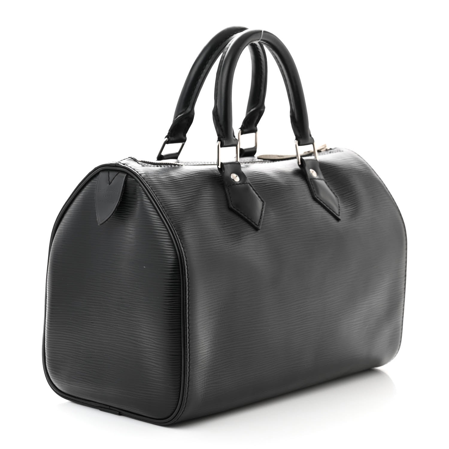 Louis Vuitton Epi Speedy 25 Black 3 of 9